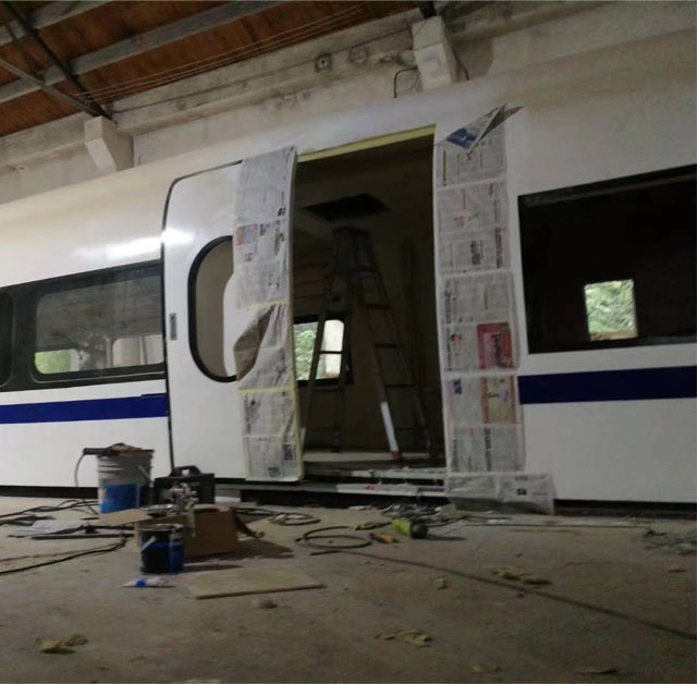 兴国县高铁模型