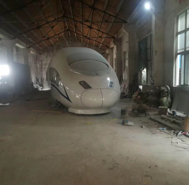 兴国县高铁模型